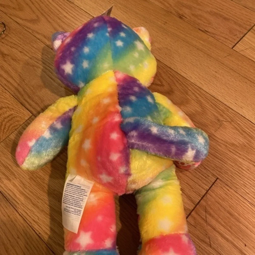 Build A Bear Rainbow Kittycorn‎ Plush with Stars 3530
